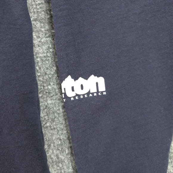 Teton Gravity Research Hoodie Mens Large Blue Mountain Graphic Pullover Fleece - Picture 2 of 11